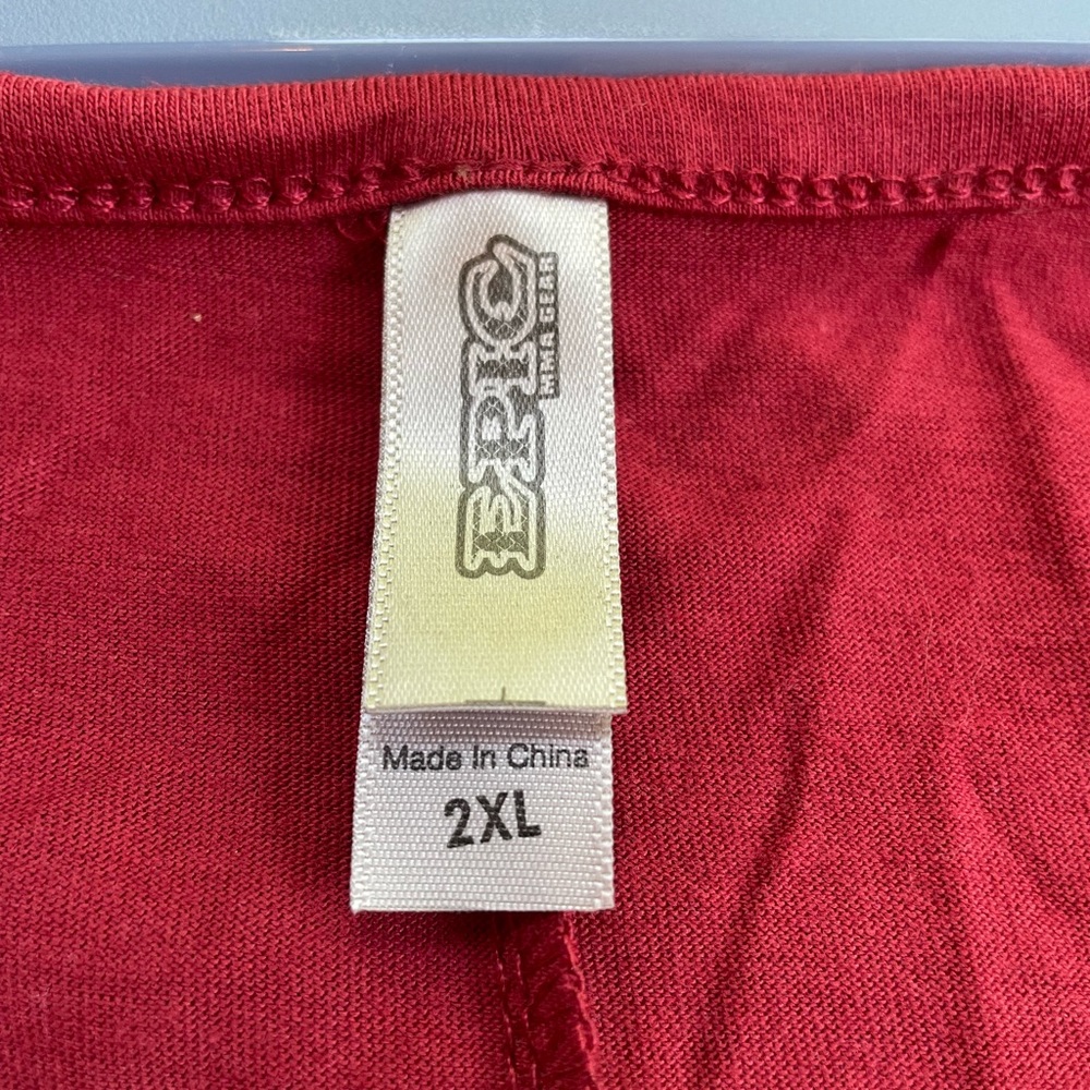 Women's Red Tank Top - Picture 4 of 6